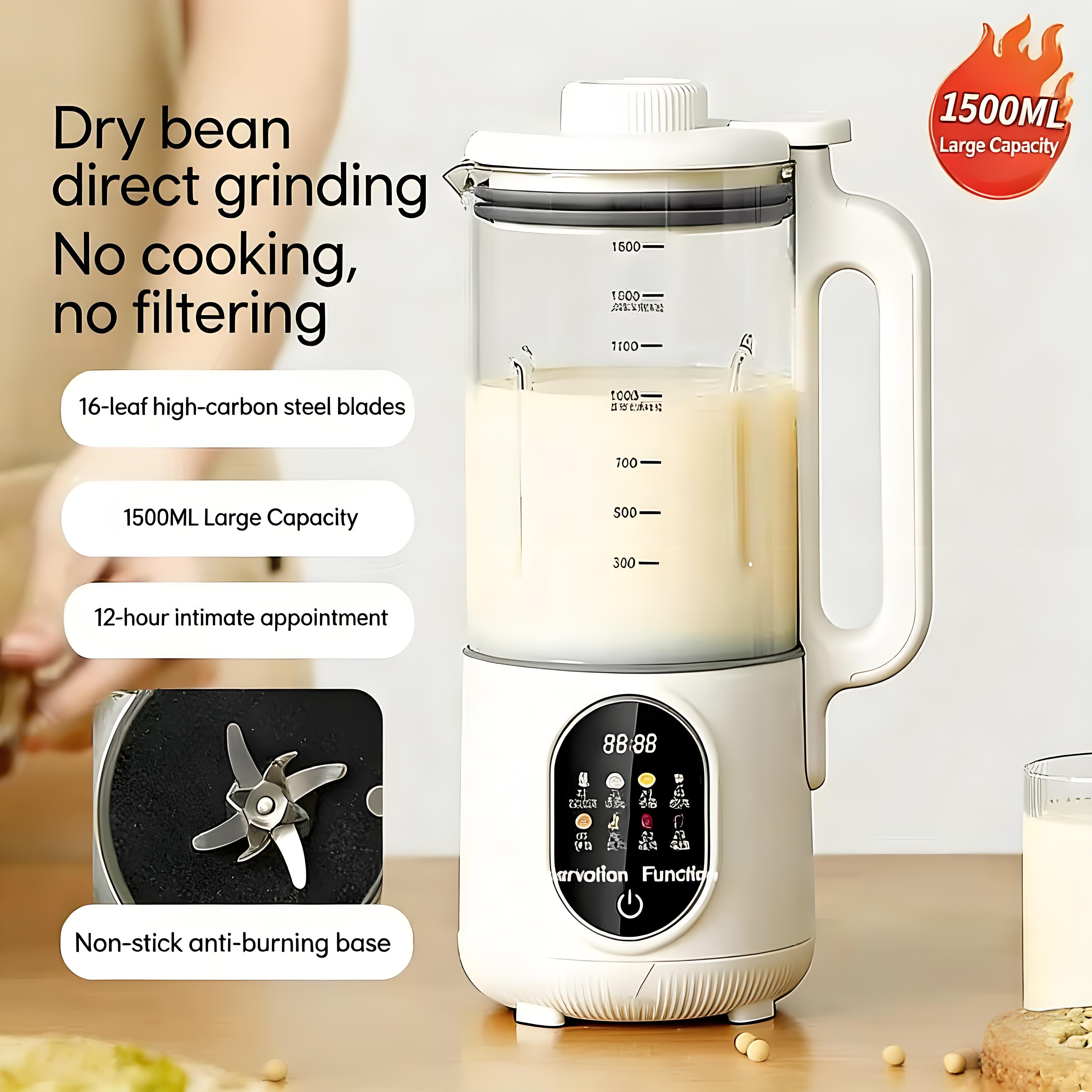 Baby Food Maker Baby Safe - Household Multifunctional Soymilk Maker & Blender,
