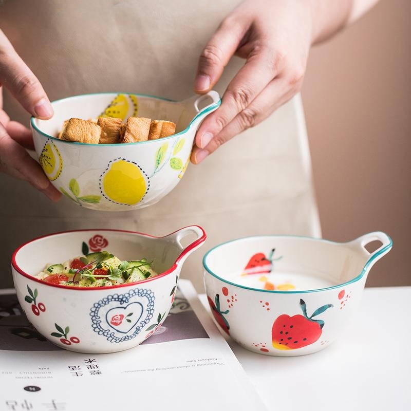 Baby Food Oats - Japanese Style Ceramic Small Bowl for