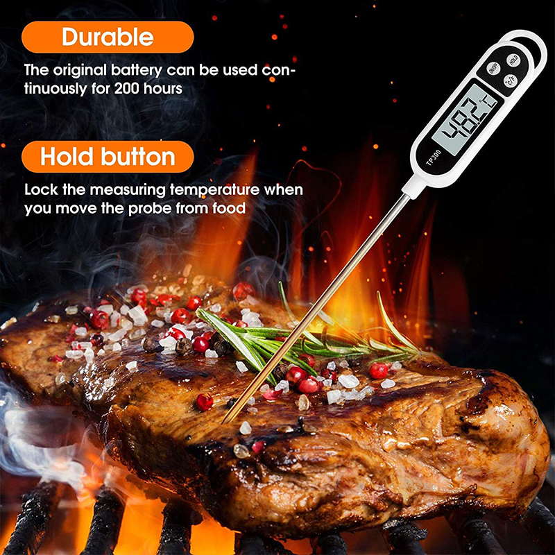 Baby Food Instant - Digital Food Thermometer Stainless Steel Probe