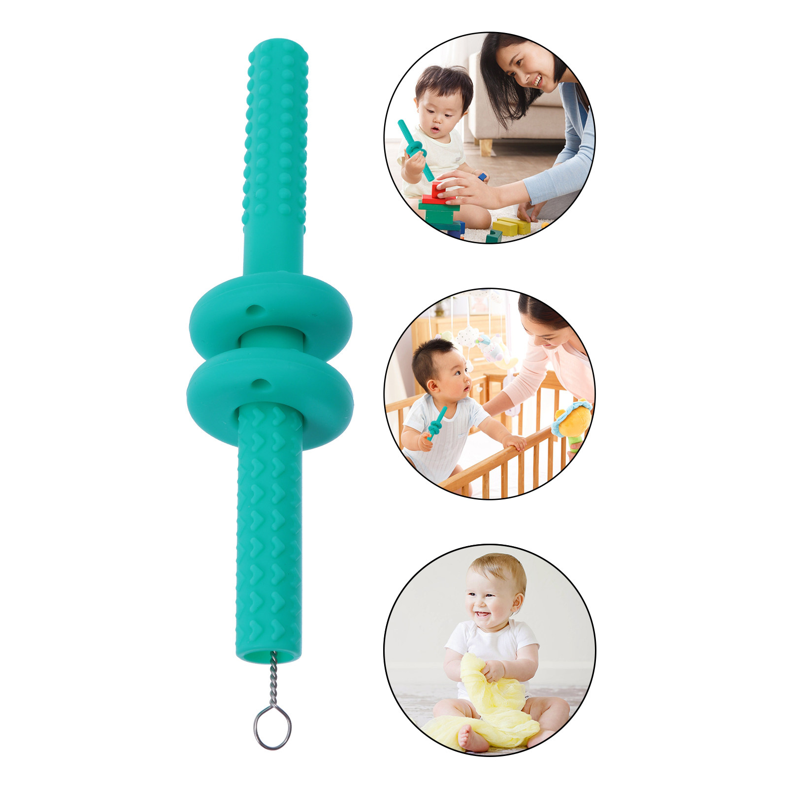 Baby Food Youtube - 1Set Baby Teether Silicone Hollow Flexible