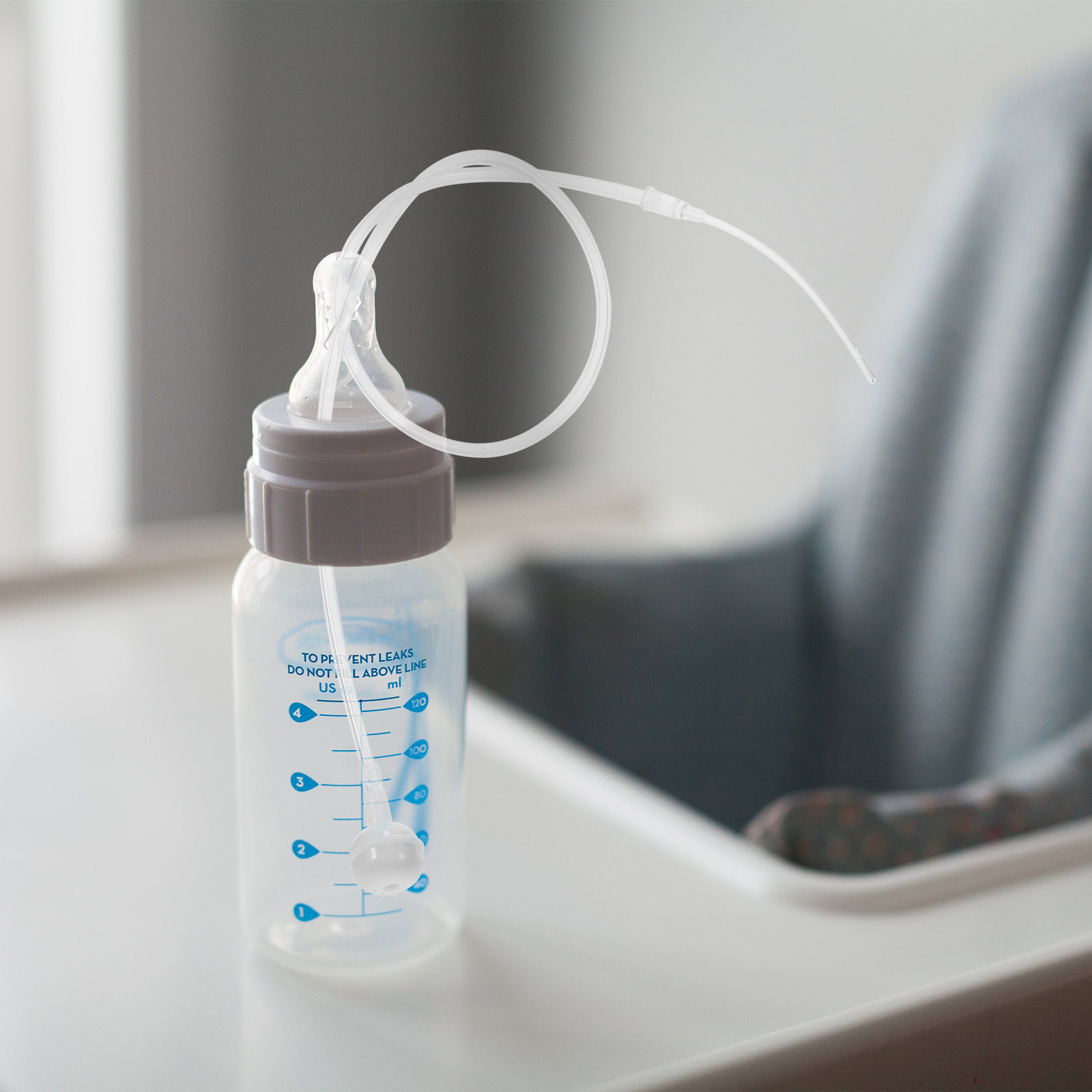 Baby Food Youtube - 1 Set Breastfeeding Aid Tube Weighted