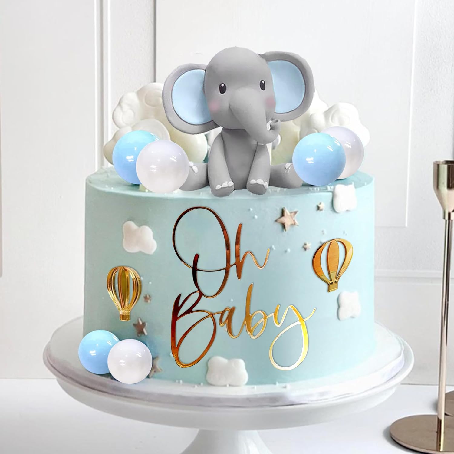 Elephant Cake Decoration Baby  – Baby 1 Year Food Bewertung und Preis