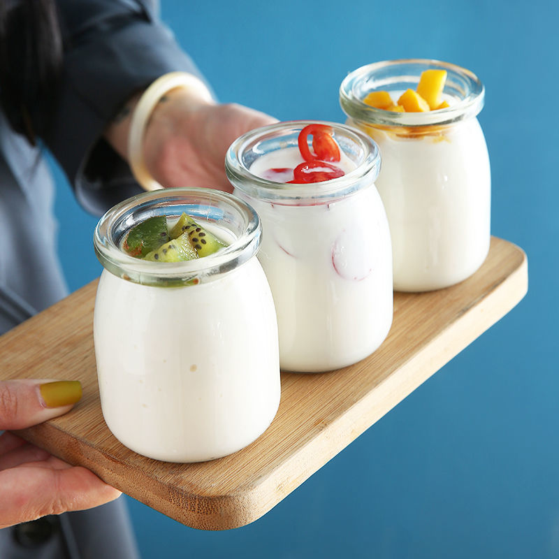 5pc Yogurt Pudding Glass Jar W – Baby Food Jars Bewertung und Preis