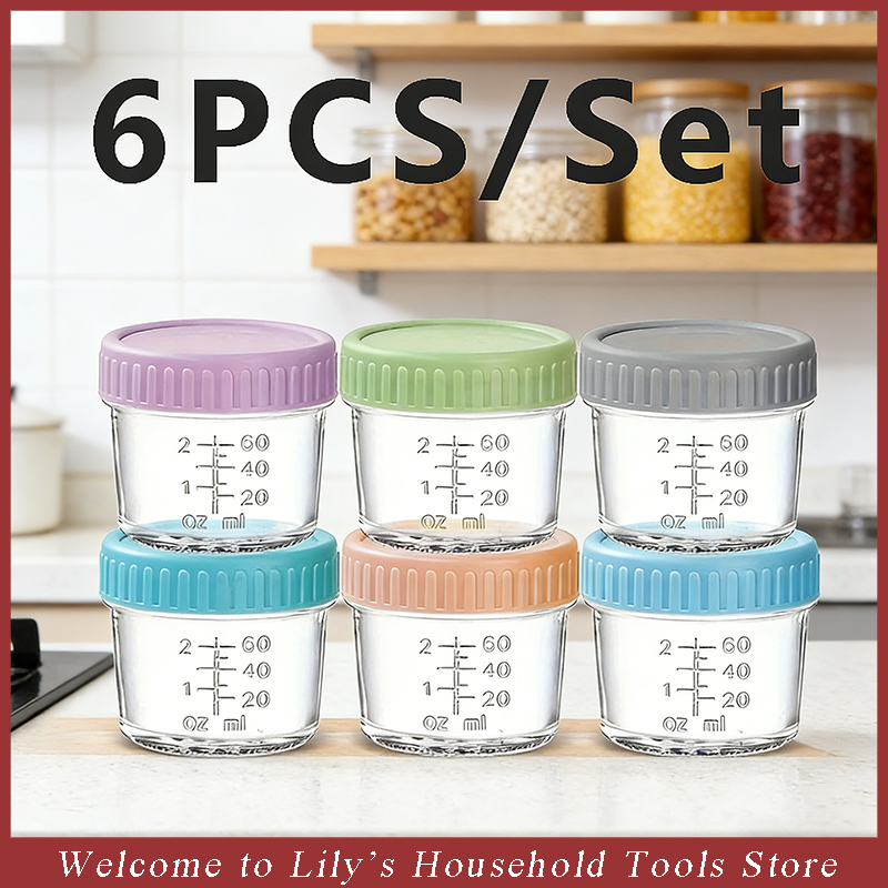 120ml 6Pcs Food Grade Glass Ba – Baby Food Oats Bewertung und Preis