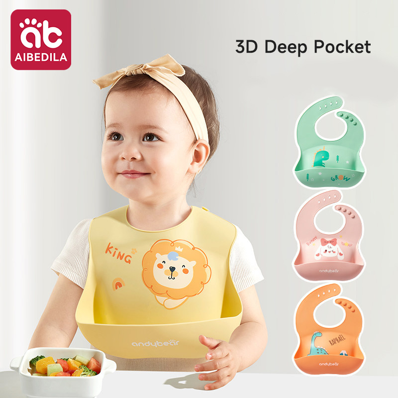 AIBEDILA Baby Silicone Bib Wat – Baby Food Year Old Bewertung und Preis