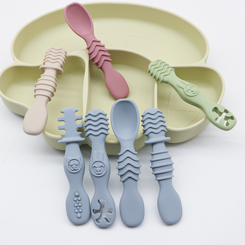 4pcs silicone baby food spoon, – Baby Food For 7 Month Old Bewertung und Preis
