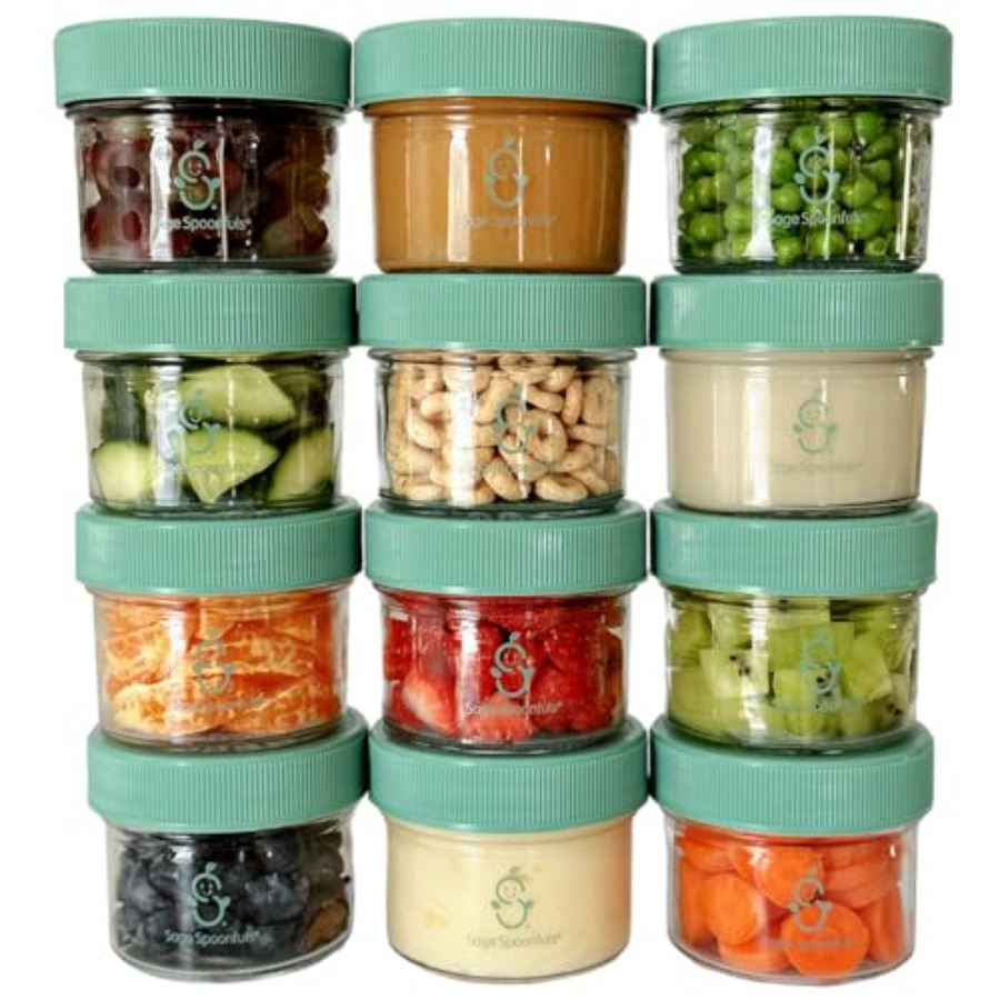 Sage Spoonfuls -12 Pack 4 oz B – Baby Food Jars Bewertung und Preis