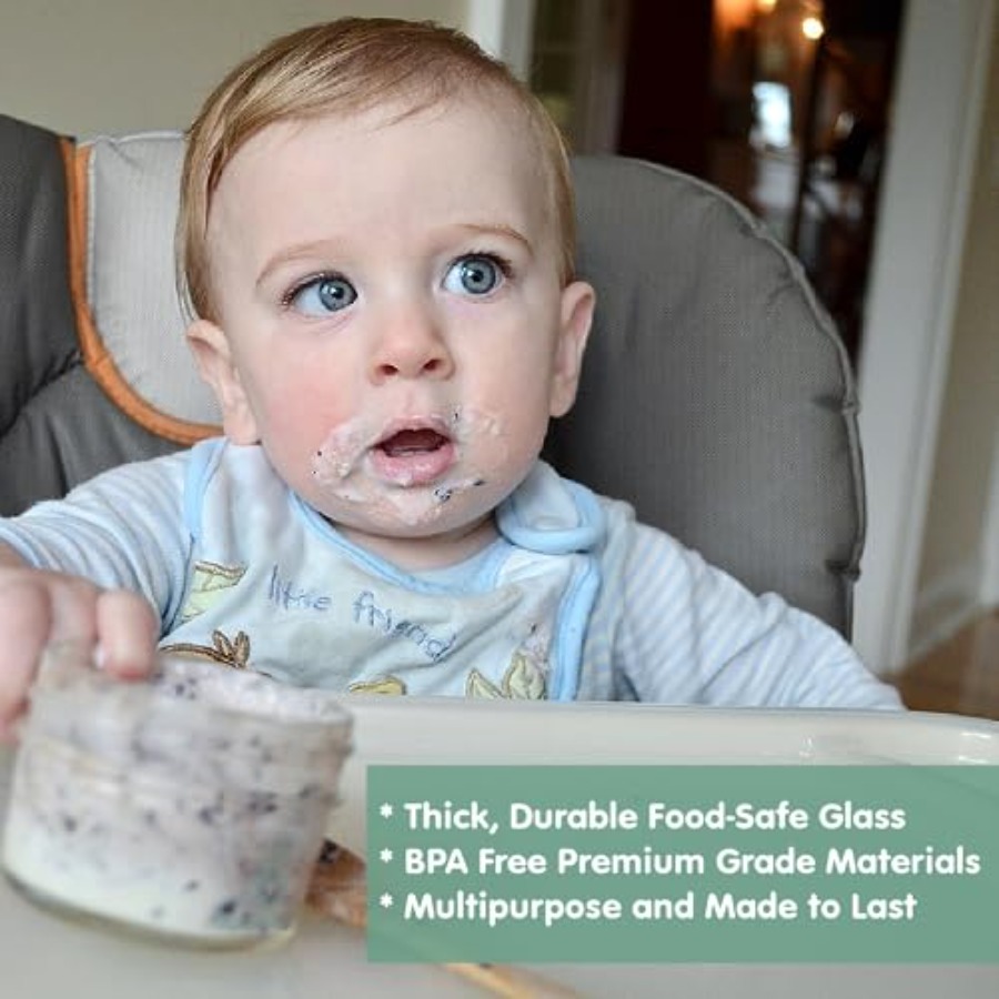 Sage Spoonfuls -12 Pack 4 oz B – Baby Food Jars Bewertung und Preis