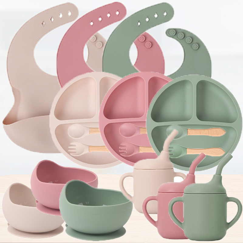 Children's silicone tableware  – Baby 1 Year Food Bewertung und Preis
