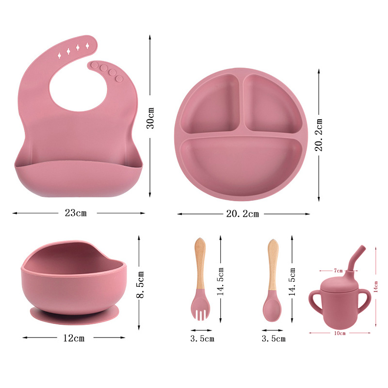 Children's silicone tableware  – Baby 1 Year Food Bewertung und Preis