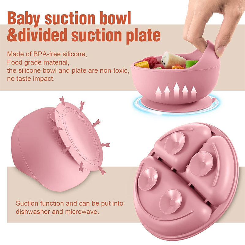 Children's silicone tableware  – Baby 1 Year Food Bewertung und Preis