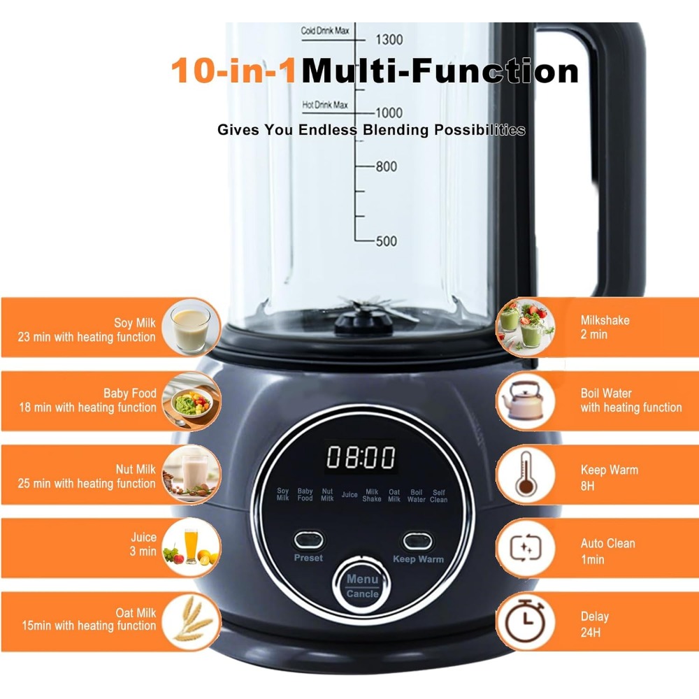 Ten in One Nut Milk Maker Hot  – Baby Food Oats Bewertung und Preis