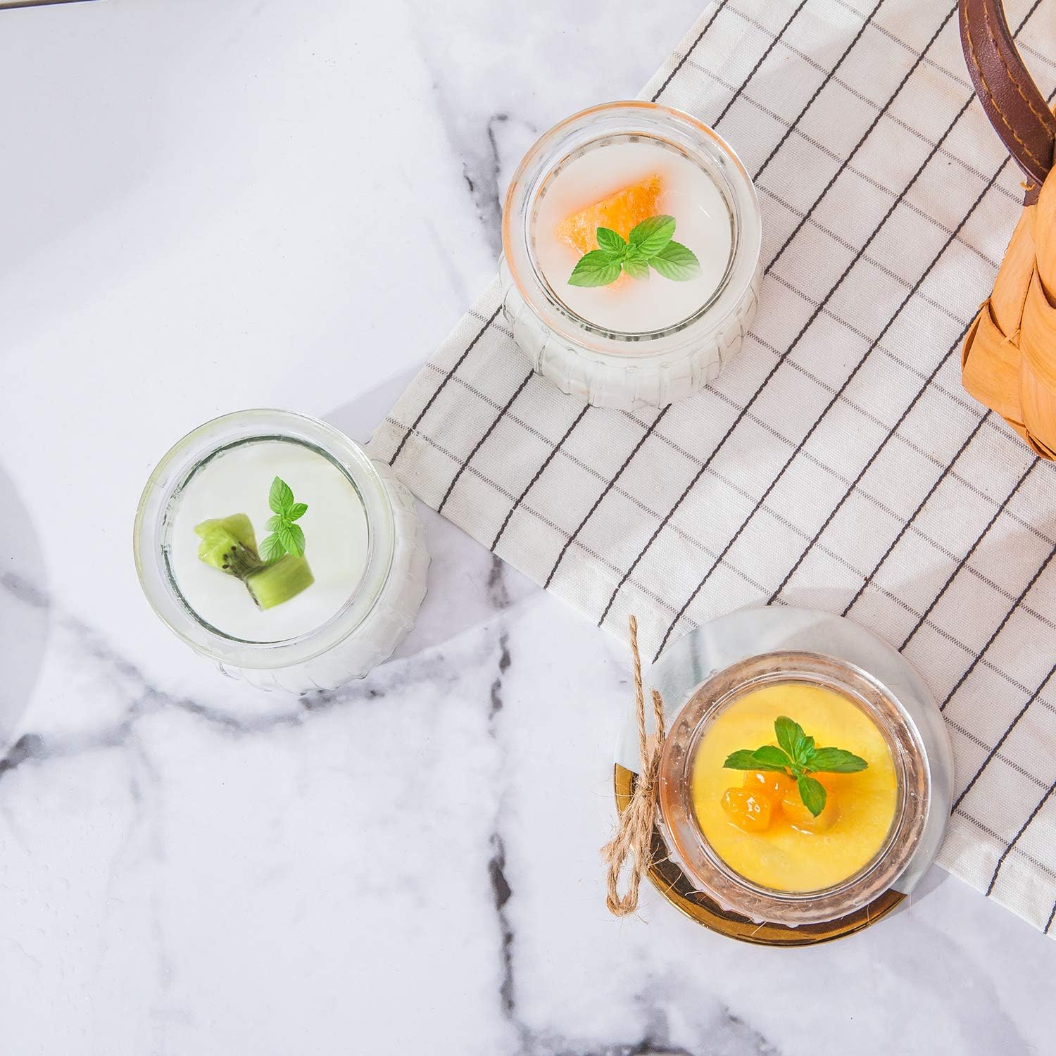 4 oz Clear Yogurt Jars With PE – Baby Food Jars Bewertung und Preis