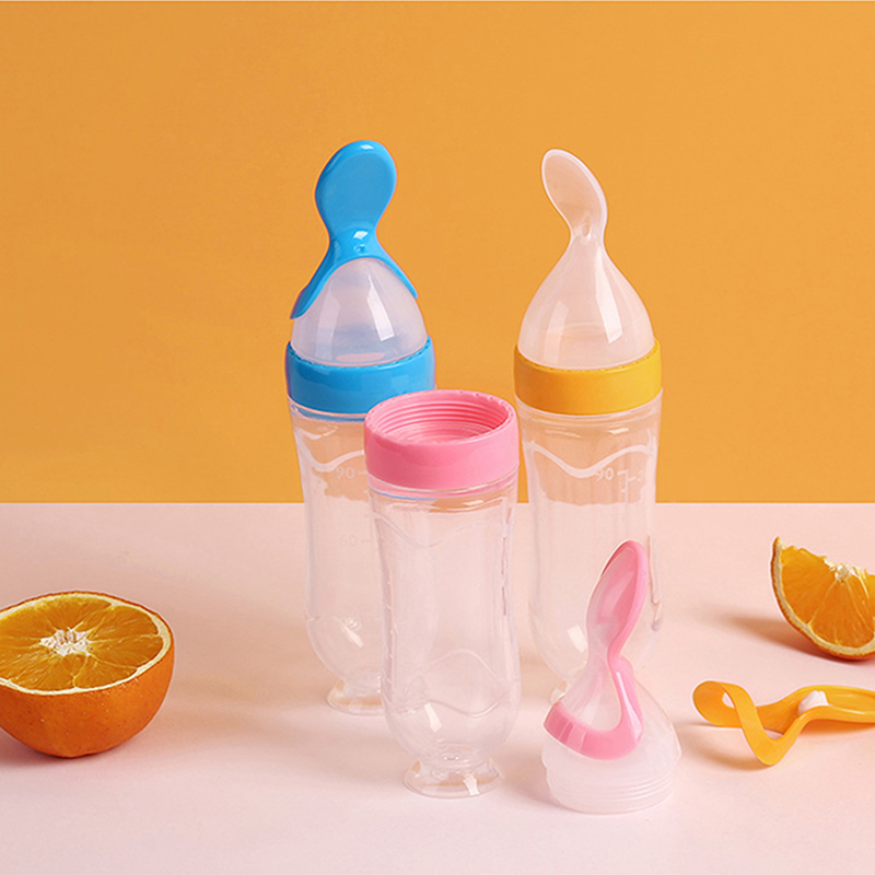 Squeezing Feeding Bottle Silic – Baby Food Jars Bewertung und Preis