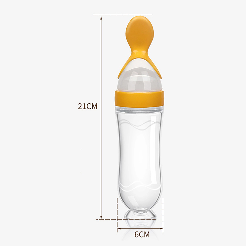 Squeezing Feeding Bottle Silic – Baby Food Jars Bewertung und Preis