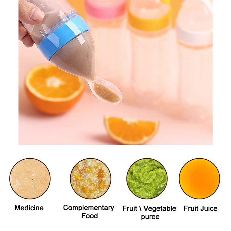 Squeezing Feeding Bottle Silic – Baby Food Jars Bewertung und Preis