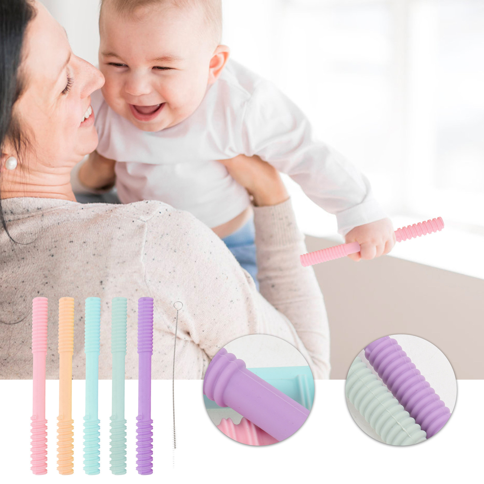 1 set 1 Set Teething Silicone  – Baby Food Youtube Bewertung und Preis