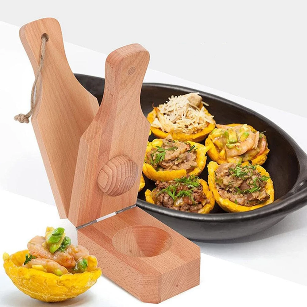 Wooden Plantain Press With Han – Baby Food Banana Bewertung und Preis