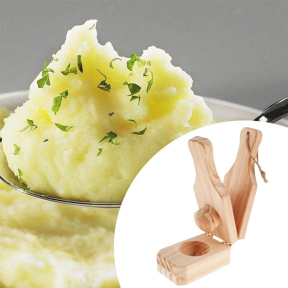 Wooden Plantain Press With Han – Baby Food Banana Bewertung und Preis