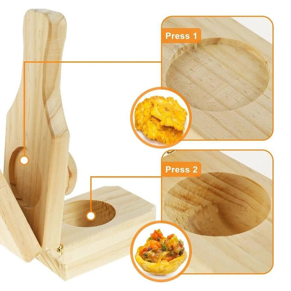 Wooden Plantain Press With Han – Baby Food Banana Bewertung und Preis