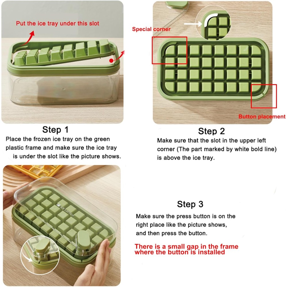 Grid Silicone Ice Cube Tray Mo – Baby Food Maker Baby Safe Bewertung und Preis