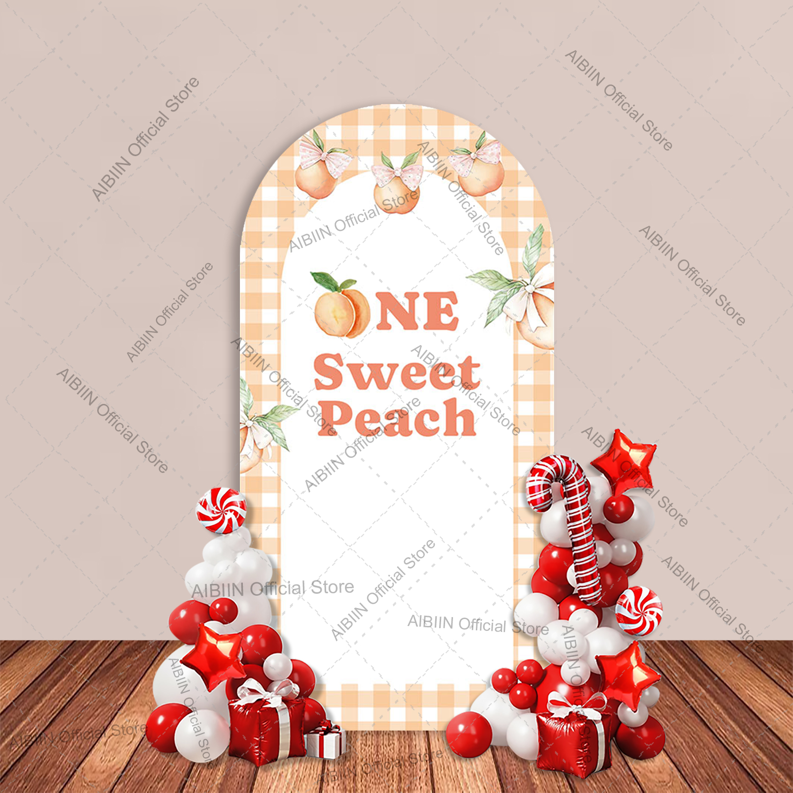 One Sweet Peach Arch Backdrop  – Baby Food Year Old Bewertung und Preis