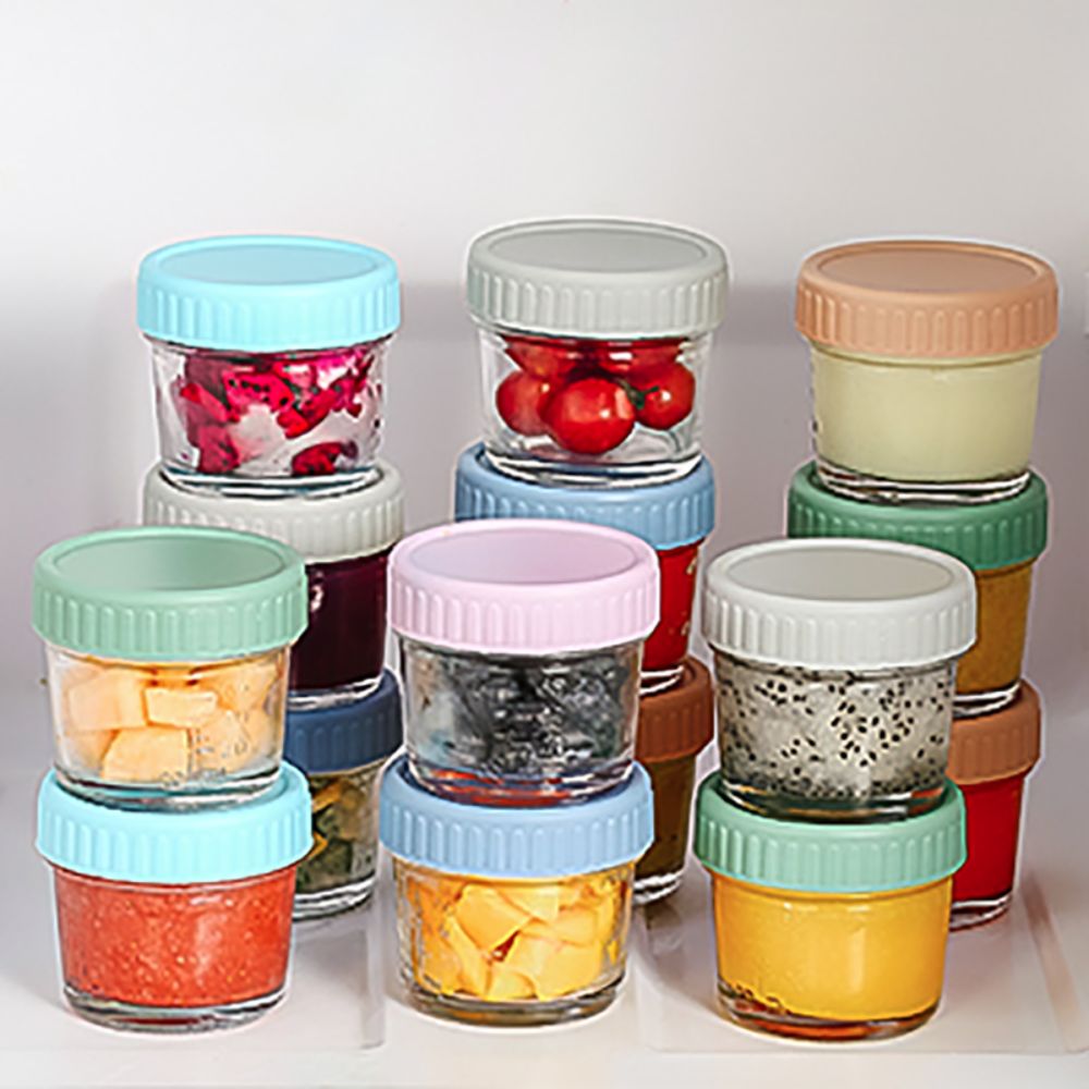 6pcs Mason Jar Glass Baby Food – Baby Food Jars Bewertung und Preis