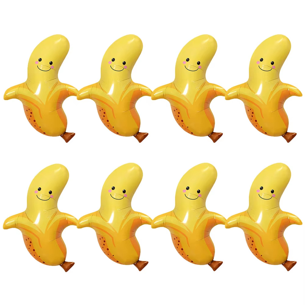 8Pcs Yellow Banana Balloons Cu – Baby Food Banana Bewertung und Preis