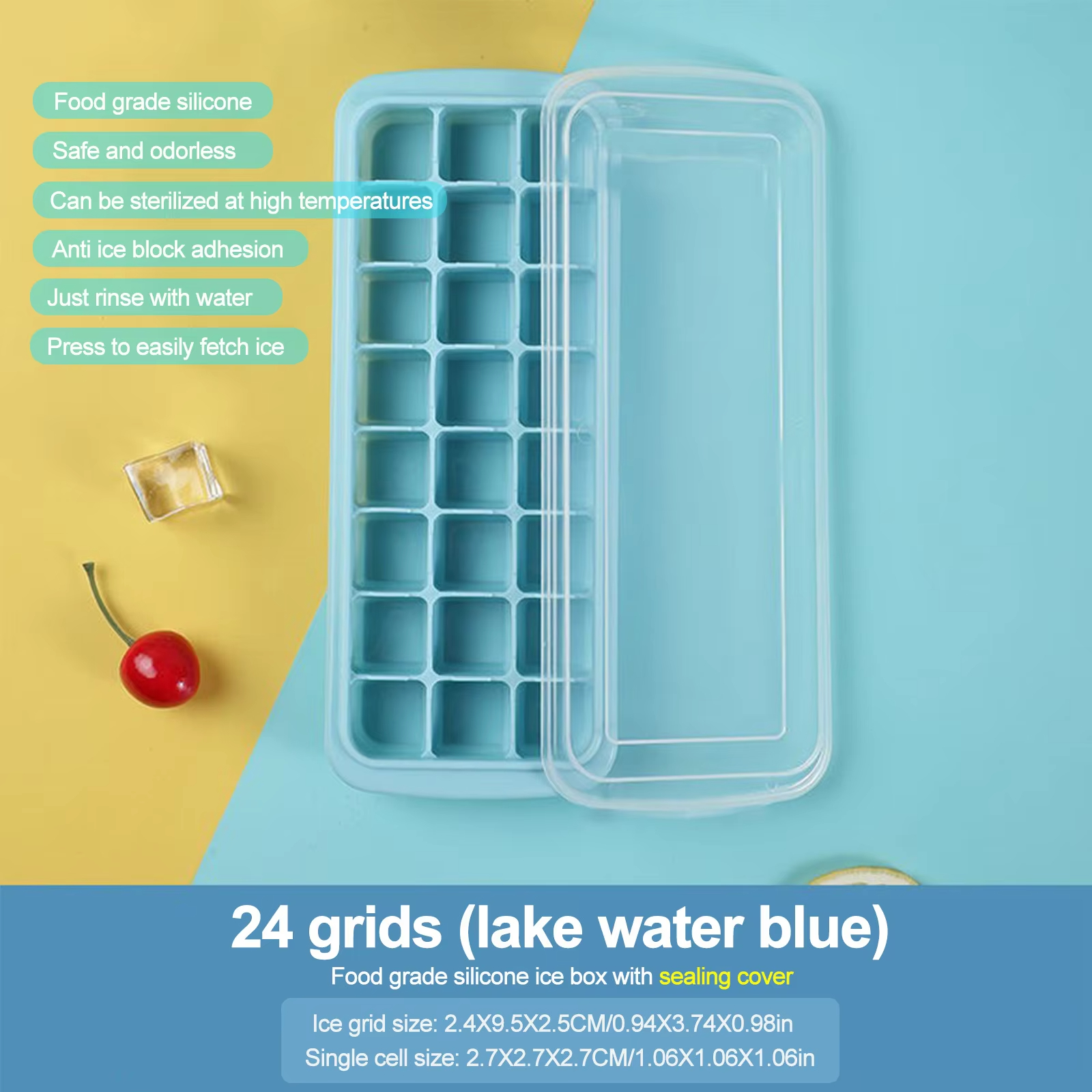 Silicone Ice Cubes Tray with L – Baby 1 Year Food Bewertung und Preis