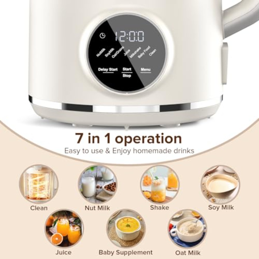 N7 Nut Milk Maker Machine 50oz – Baby Food Oats Bewertung und Preis