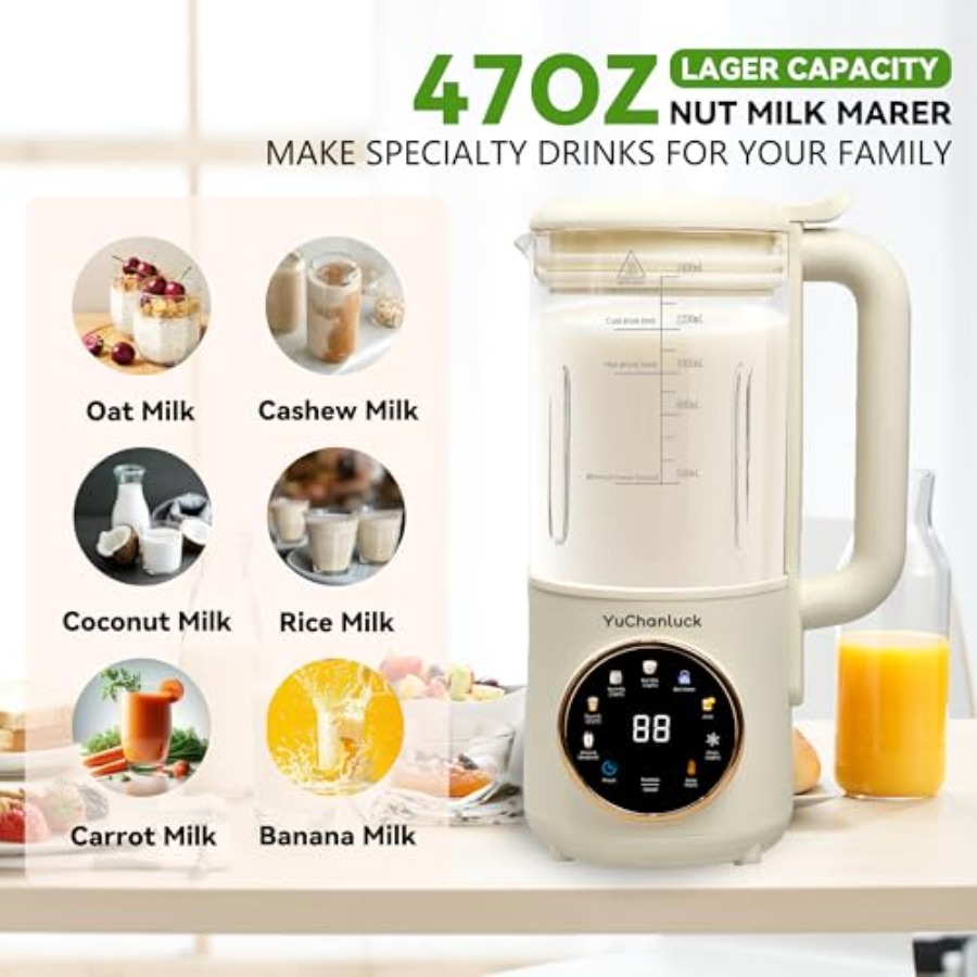 Nut Milk Maker 47oz for Homema – Baby Food Oats Bewertung und Preis