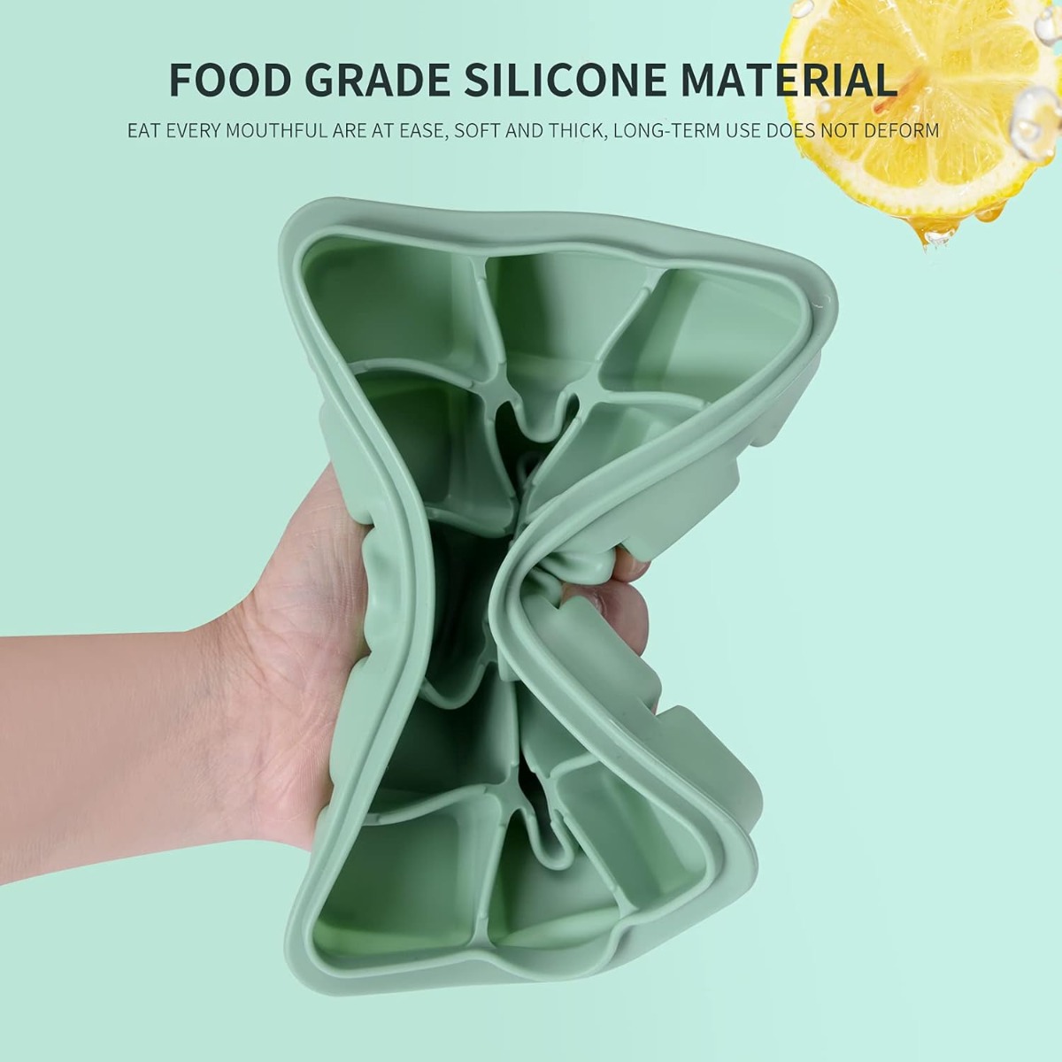 2 Pcs Stackable Silicone Ice C – Baby Food Maker Baby Safe Bewertung und Preis