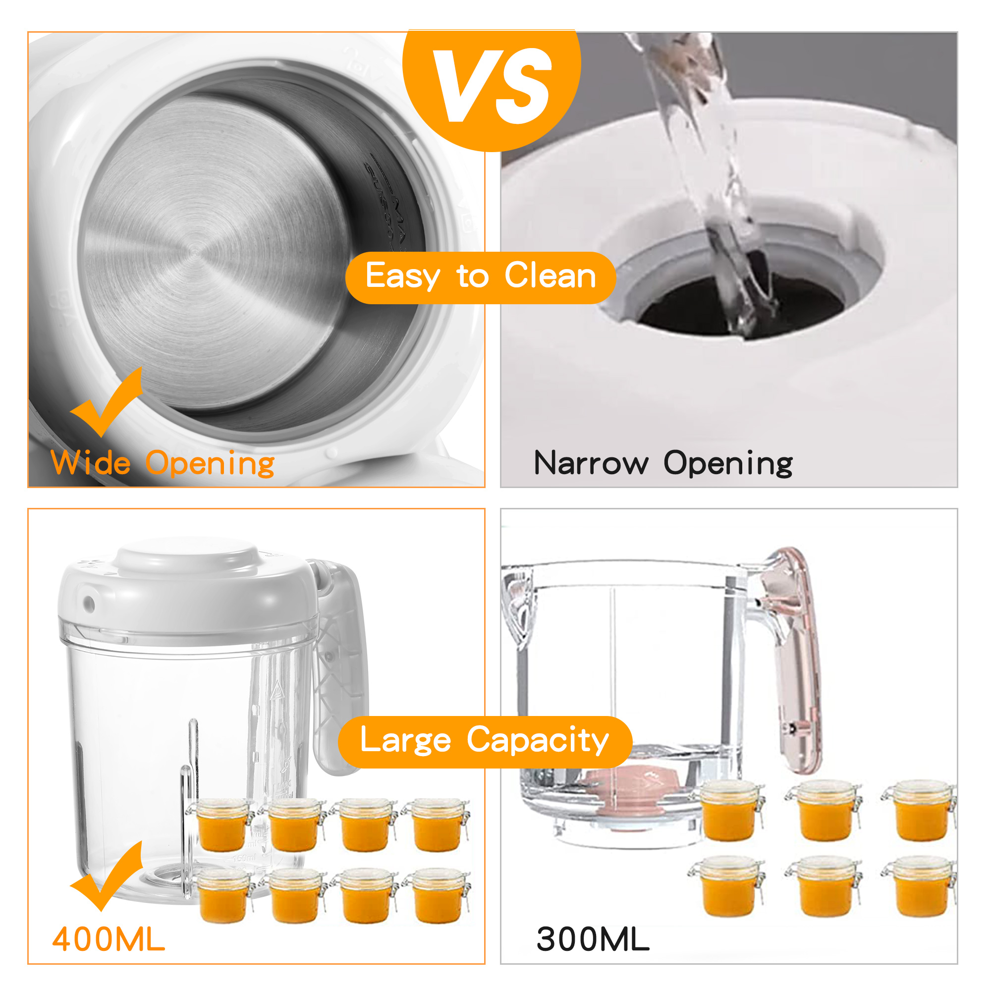 Baby Food Maker, 4 in 1 Baby F – Baby Food Maker Baby Safe Bewertung und Preis