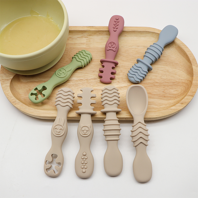 4pcs silicone baby food spoon, – Baby Food For 7 Month Old Bewertung und Preis